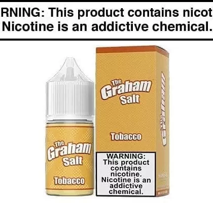 TOBACCO BY GRAHAM SLAM SALTS 30ML - Vapejuice