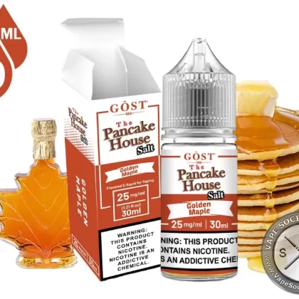 Golden Maple by The Pancake House Salt 30ml