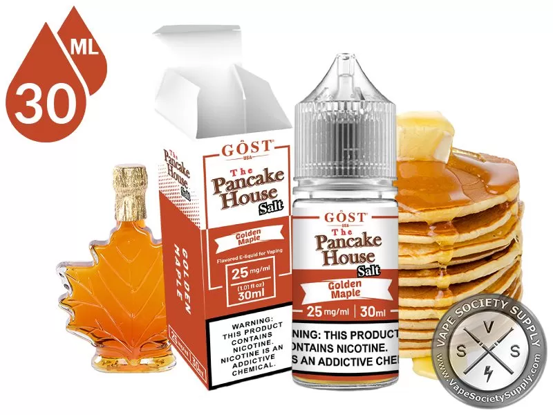 Golden Maple by The Pancake House Salt 30ml