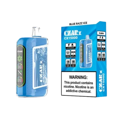 CZAR CX15000 Vape Disposable (15,000 Puffs) | Ultra Screen Technology