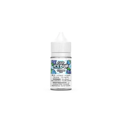 BLUE RAZZ ICE BY ICED UP SALT