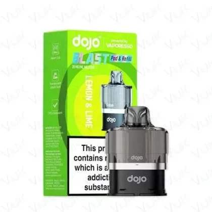 Vaporesso Dojo Blast 6000 20mg Prefilled Pods – Lemon and Lime