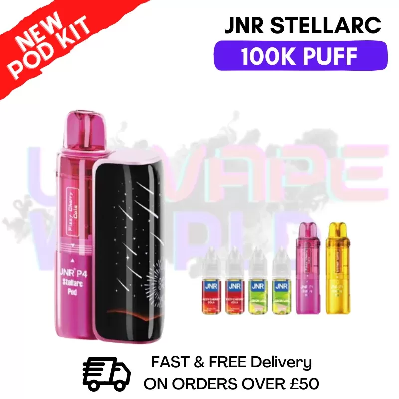 Fizzy Cherry Cola JNR 100K Puff Stellarc Pod Kit