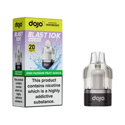 Vaporesso Dojo Blast 10K Prefilled Pod Kiwi Passionfruit Guava - Ejuicewarehouse