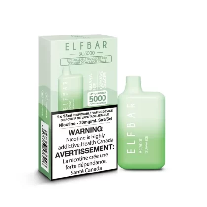 ELF BAR BC5000 Disposable Vape – Guava Ice - Ecigpremium