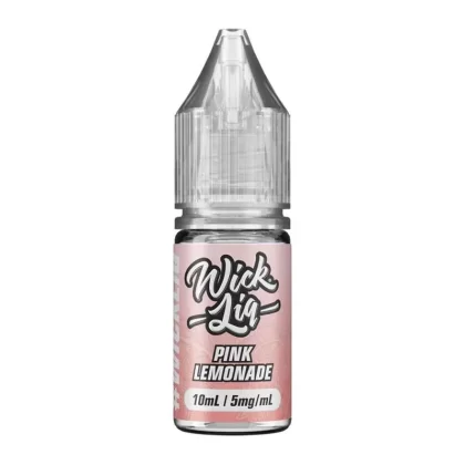 Pink Lemonade By Wick Liq 10ml Nic Salt - Nicotine Strength#5mg (Salt)>10mg (Salt)>20mg (Salt)