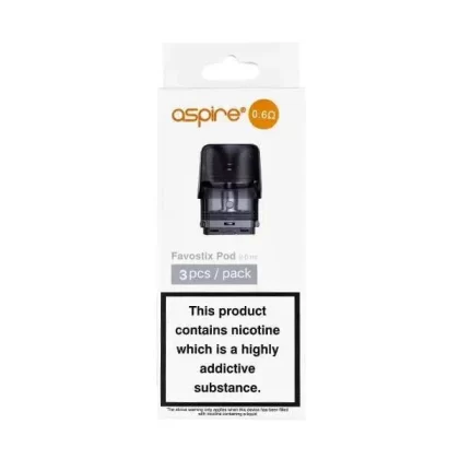 Aspire Favostix Pod Cartridge 3pcs - 0.6