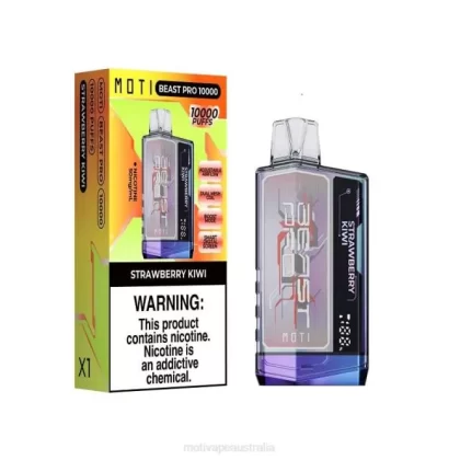 MOTI vape for sale – MOTI Beast Pro Disposable Vape (5%, 10000 Puffs) Strawberry Kiwi 6422T51