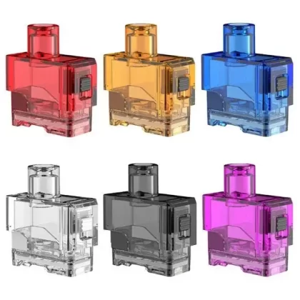 Lost Vape Orion Art Empty Replacement Pods | 2.5mL - Color#Full Clear>Black Clear>Red Clear>Purple Clear>Blue Clear>Amber Clear (D01C4C)