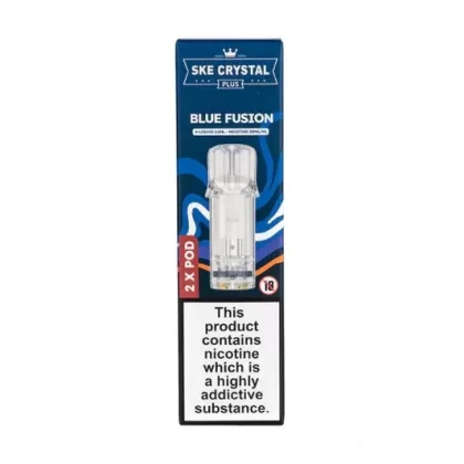 SKE CRYSTAL PLUS PODS BLUE FUSION Replaceable Pre-Filled 20mg (10pk)