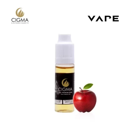 Cigma e-Liquid – Apple 6mg 10ml Bottle | Cigee