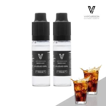 Vapoursson e-Liquid – Cola 0mg 10ml Bottle x 2 Pack | Cigee