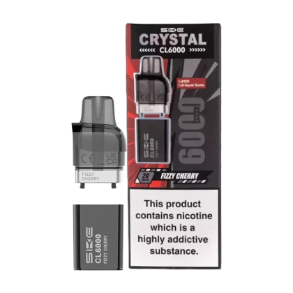 Fizzy Cherry SKE Crystal CL6000 Pods - 20mg - Vape Product