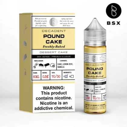 Glas BSX Pound Cake eJuice - Vape Product; Vape Product, Vape Product (FA4D55) (FA4D55)