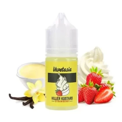KILLER KUSTARD STRAWBERRY – VAPETASIA SALTS – 30ML – 24MG - Vape Product