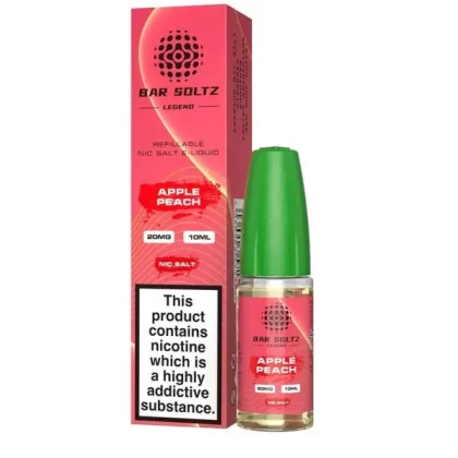 Apple Grape Ice Bar Soltz Legend E-Liquids Nic Salts 10ml