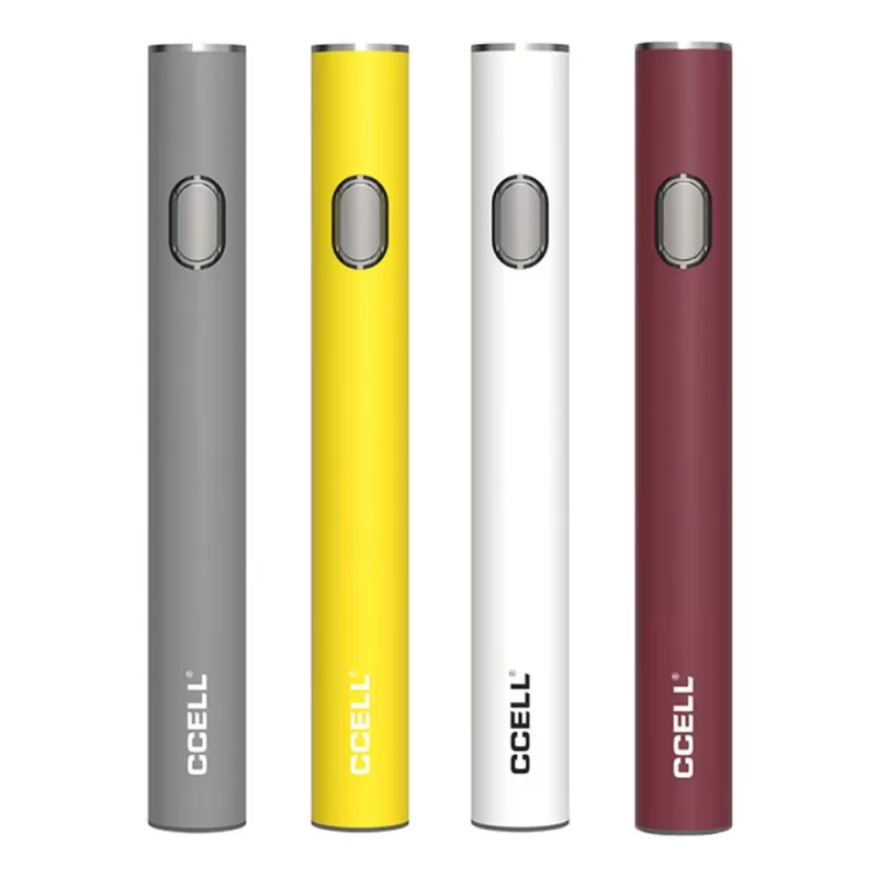 CCell M3B Variable Voltage 510 Thread Vape Cart Battery - yellow, gray (C8A8C5)