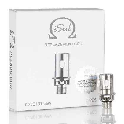 Innokin ISUB Plex 3D Coils for Innokin Cool Fire IV / Ocenius Coil – 0.35 ohm 5-Pack - Vapestorm Co