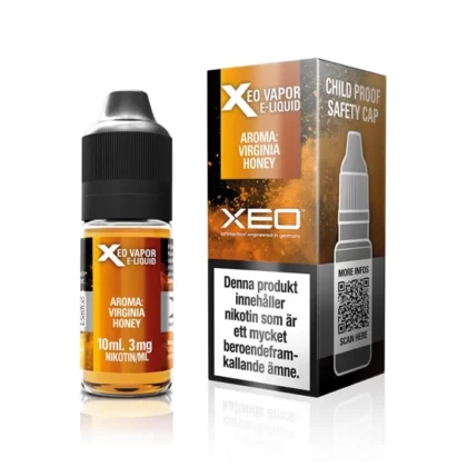 XEO Xtreme Vapor Virginia Honey 10ml – vape juice med nikotin