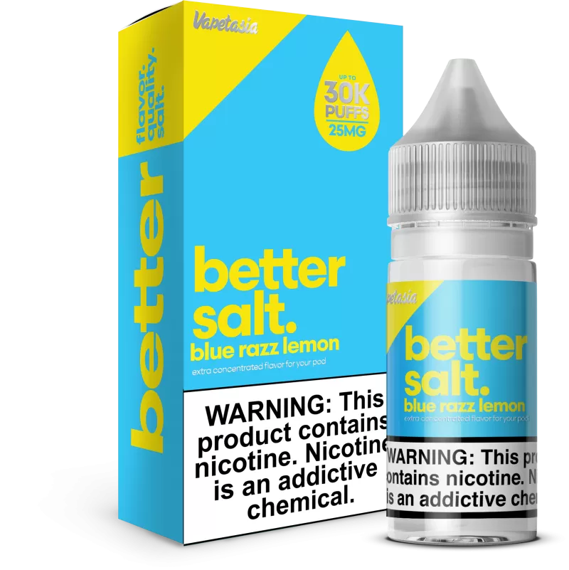 Better Salt - Blue Razz Lemon - 30ML E-Liquid - 50MG