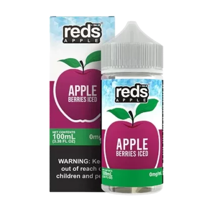 100ML | Iced Apple Berries by 7Daze Reds Apple