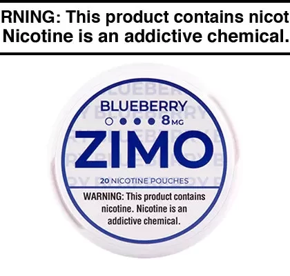 ZIMO NICOTINE POUCHES 5-PACK