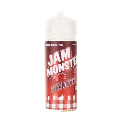 Strawberry 100ml Shortfill E-Liquid by Jam Monster