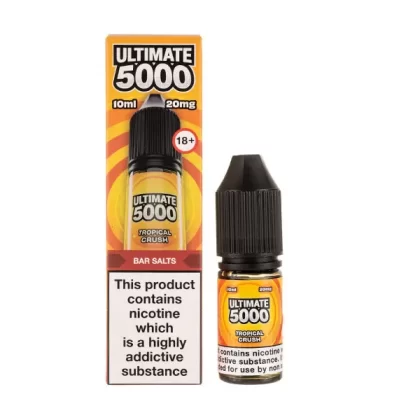 Tropical Crush Nic Salt E-Liquid by Ultimate 5000 Bar Salt - 10mg
