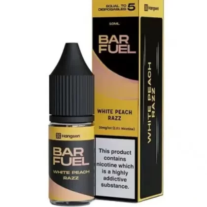 White Peach Razz Nic Salt Bar Fuel E Liquid – 10ML