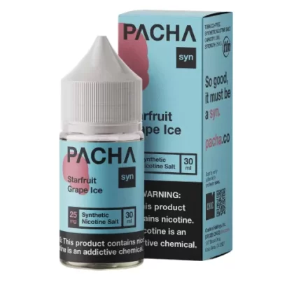 Starfruit Grape Ice by Pachamama Salts 30ml - Vape Product, Vape Product