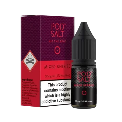 Mixed Berries Nic Salt By Pod Salt
