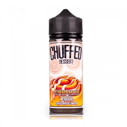 Chuffed Dessert Cinnamon Roll 100ml Short Fill E Liquid - 0mg (100ml Juice), 1.5mg (Includes 1 x Nic Shot)