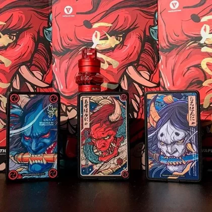 Original 80W Vapelustion Mini Hannya TC VW Variable Wattage Box Mod