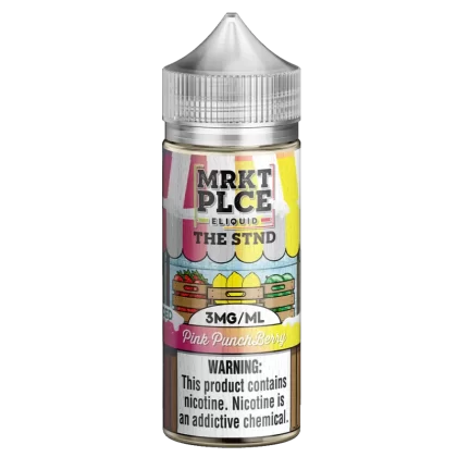 MRKTPLCE - “THE STND” ICED Pink Punch Berry - 100ML E-Liquid - 6MG