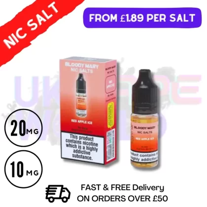 Red Apple ICE – Bloody Mary 10ML Nic Salt