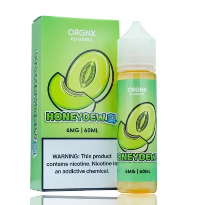 Orgnx Honeydew CHILLED Vape e-Liquid 60mL - Beyondvape
