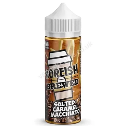 Salted Caramel Macchiato E-Liquid Shortfill by Moreish Brewed - Vapestreams Co
