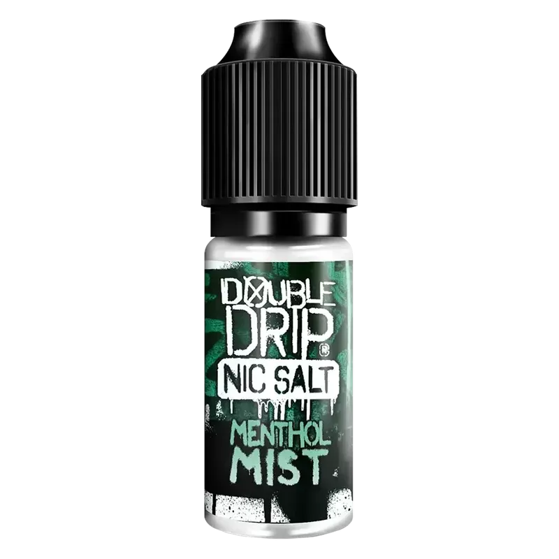Double Drip E-Liquid Menthol Mist Nic Salts 10ml