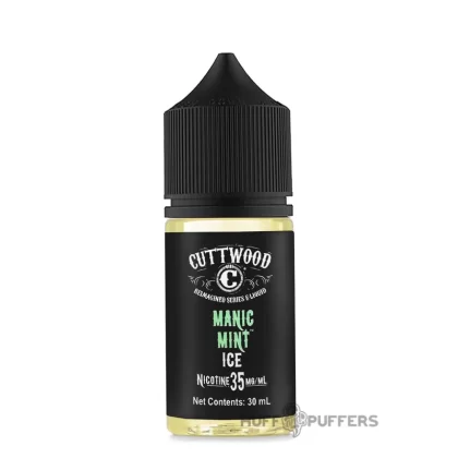 Cuttwood Salt – Manic Mint Ice 30mL - Vape Product, Vape Product