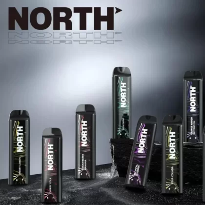 NORTH 5000 Rechargeable Disposable Device – 5000 Puffs - Clear