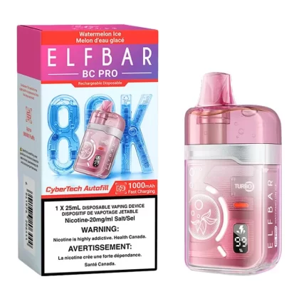 Elf Bar BC Pro 80K Disposable Vape Device – Watermelon Ice 25ml