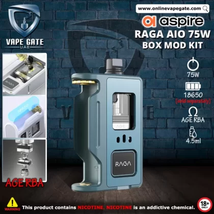 Aspire Raga AIO 75W Box Mod Kit