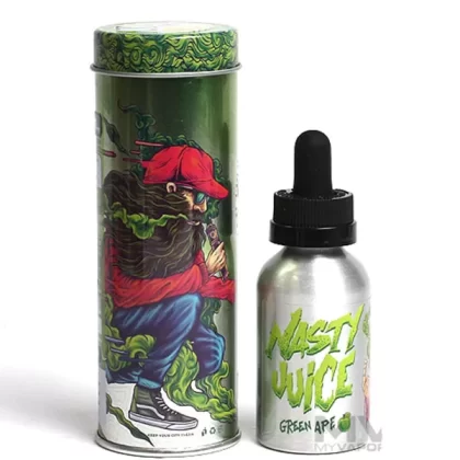 Nasty Juice Green Ape Yummy Fruity 60ml (3 , 6 mg) - Vape Product, Vape Product