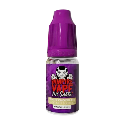White Chocolate Hazelnut Tobacco Nic Salt by Vampire Vape - 20mg - Vape Product