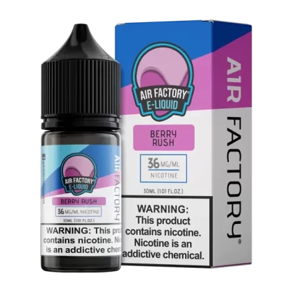 Berry Rush Air Factory Salt Nic Vape Juice
