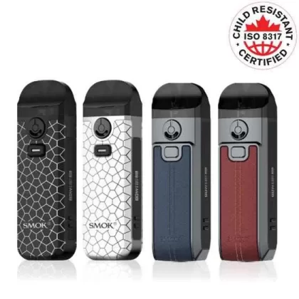 Smok Nord 4 80W Pod Kit [CRC Version] - Red Leather