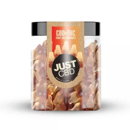 JustCBD – CBD + THC Sour Cola