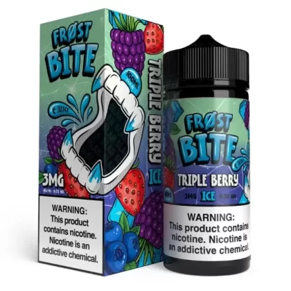 Triple Berry Ice E-Liquid by Frost Bite - Size#100ml~Nicotine#3MG>6MG