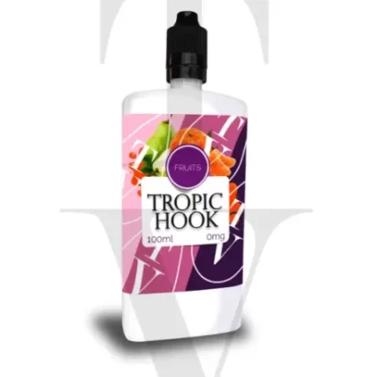 TROPIC HOOK 100ML SHORTFILL E-LIQUID BY TOTALLY VAPOUR