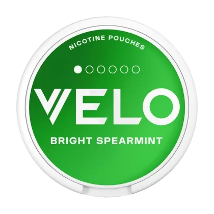 Bright Spearmint Velo Mini Nicotine Pouches - Ecigwizard